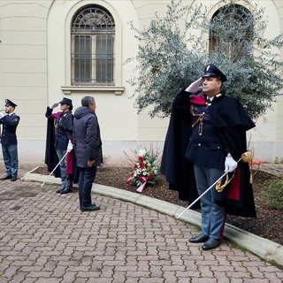 Nel cortile d'onore della Questura ricordato Giovanni Palatucci