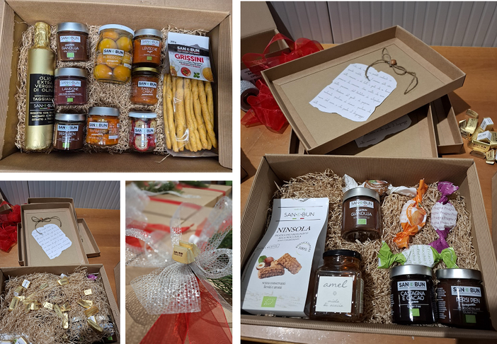 Cesti Natalizi con selezione fra i migliori prodotti alimentari della tradizione Piemontese