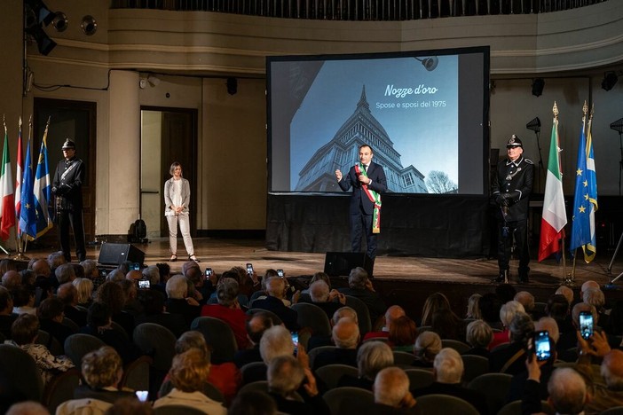 Il sindaco ha celebrato le Nozze d'oro di tantissimi torinesi