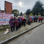 Protesta dei cittadini a Rebaudengo