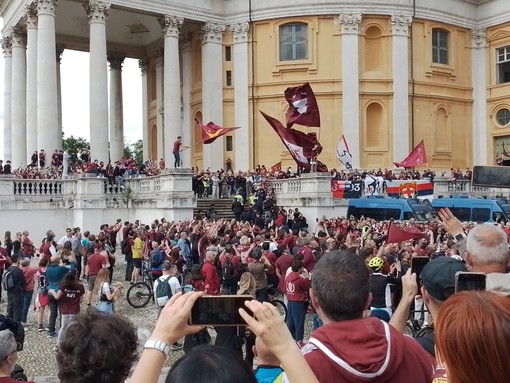 Una immagine di repertorio dell'ultimo 4 maggio a Superga