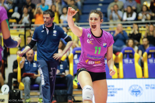 Serie A2 F: conferma per Elisa Morolli al Barricalla Cus Collegno Volley