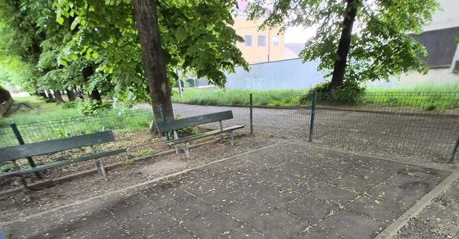 Il giardino di via Valsugana