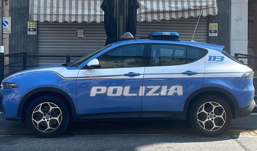 L'intervento della polizia a Madonna di Campagna