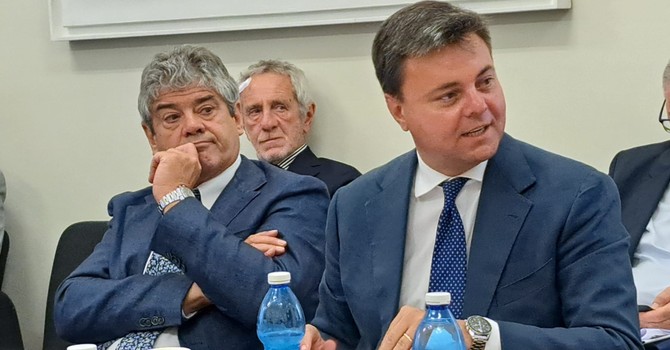 I presidenti Andrea Amalberto e Marco Gay I presidenti Andrea Amalberto e Marco Gay