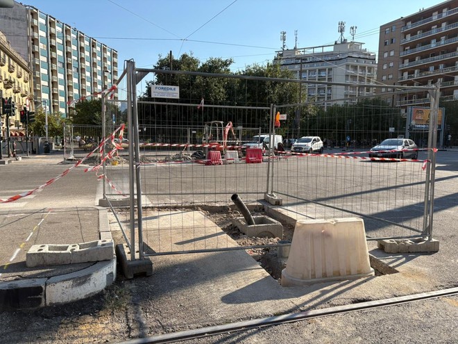 I primi lavori dell'anello ciclabile