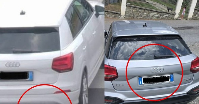 La differenza tra le due auto La differenza tra le due auto