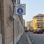 Una foto dell'area pedonale via Vandalino