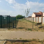 La nuova area cani a Santena La nuova area cani a Santena
