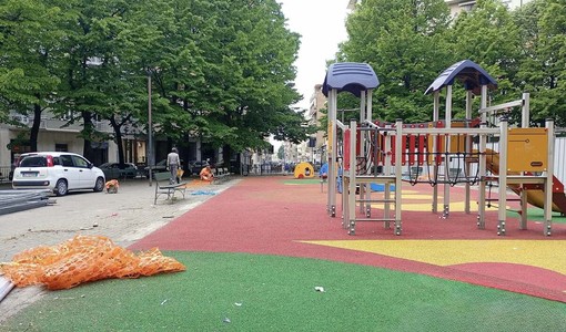 Riapre l’area giochi di piazza Mattirolo