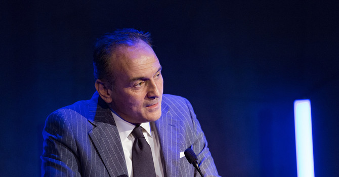 Il presidente della Regione Piemonte Alberto Cirio