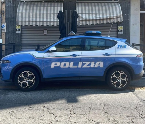 L'intervento della polizia a Madonna di Campagna
