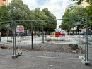 Il cantiere di piazza Mattirolo Il cantiere di piazza Mattirolo