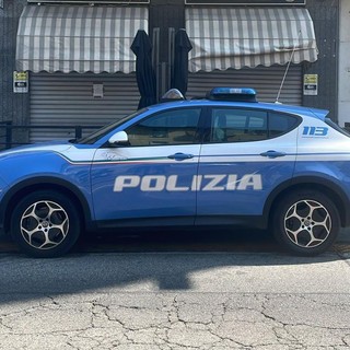 L'intervento della polizia a Madonna di Campagna