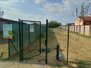La nuova area cani a Santena La nuova area cani a Santena