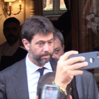 Il presidente dimissionario della Juve, Andrea Agnelli