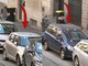 Le due auto dormitorio in via Ozegna