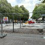 Il cantiere di piazza Mattirolo