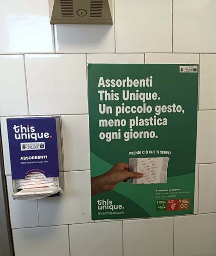 A Collegno dispenser gratuiti di assorbenti nelle scuole e nelle sedi comunali A Collegno dispenser gratuiti di assorbenti nelle scuole e nelle sedi comunali