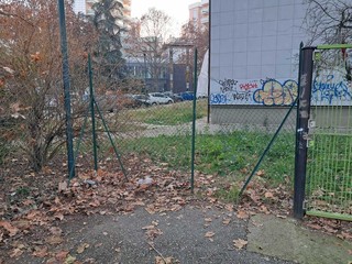 L'area basket di via Rismondo