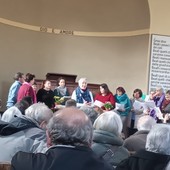 Un momento dell’inaugurazione di febbraio