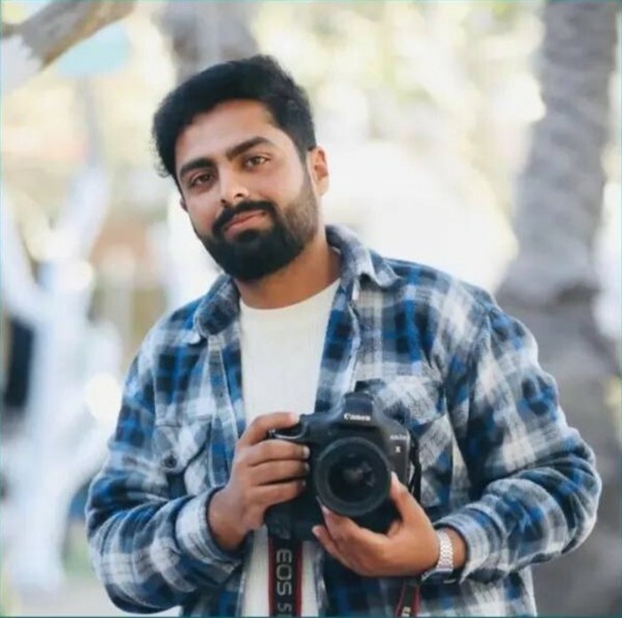 Ahmad Jarboa, infermiere e fotografo palestinese