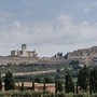Una vista di Assisi, terra del francescanesimo Una vista di Assisi, terra del francescanesimo