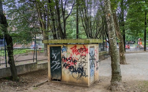 Il bagno del parco Sempione