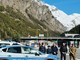 Controlli della Polizia al traforo del Frejus