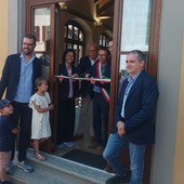 Il cortile del municipio di Bricherasio torna a vivere: inaugurata la nuova sala polifunzionale