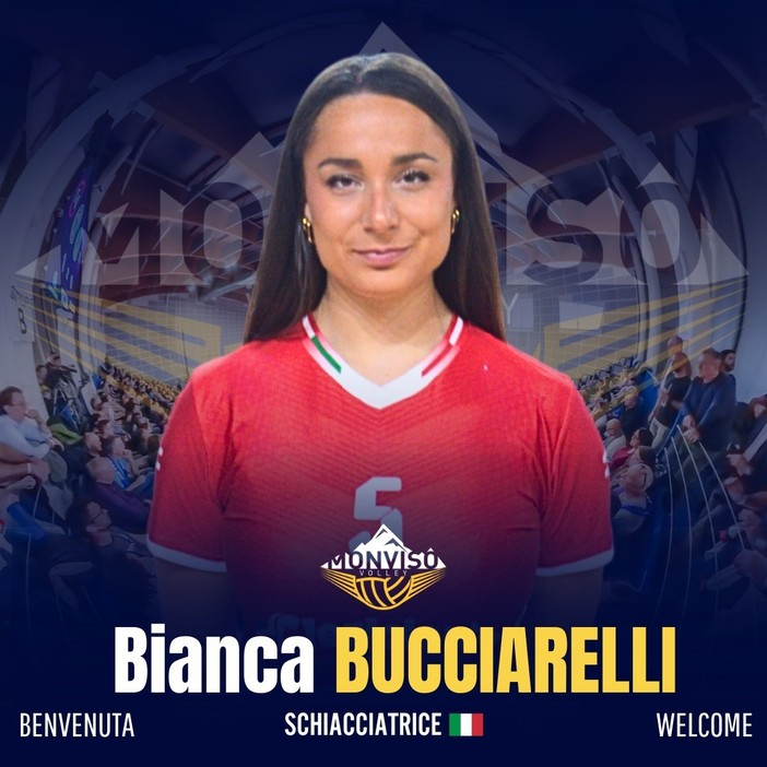 Volley A2/F: la terza banda della Monviso Volley è Bianca Bucciarelli