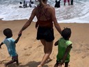 Chiara Moliterni accompagna i bimbi a scoprire il mare