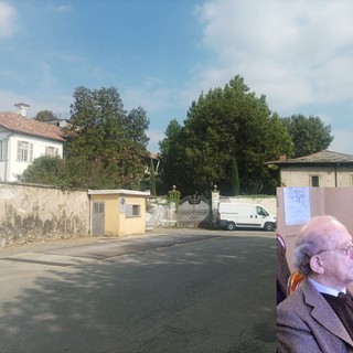 Edoardo Daneo, nel riquadro, e la sua amata Villa