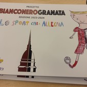 BiancoNeroGranata premia gli alunni delle elementari della 7: &quot;Lo sport crea allegria&quot;