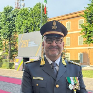 Guardia di Finanza, il Comandante di Bardonecchia sfila a Roma per il 251esimo anniversario
