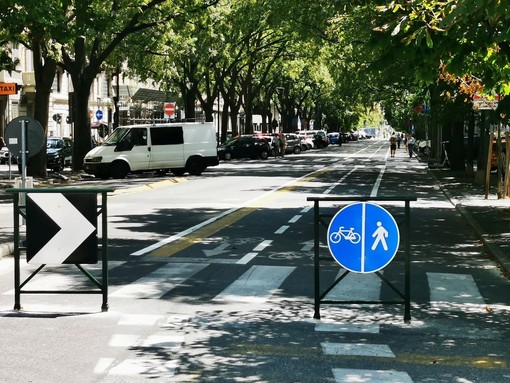 Pedoni e ciclisti più protetti, lavori (anche) in corso Marconi
