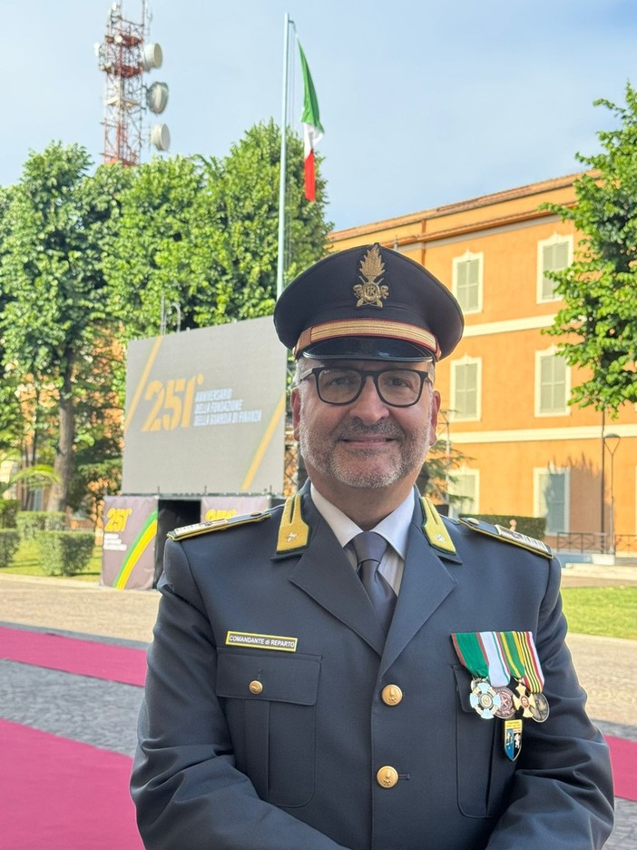 Guardia di Finanza, il Comandante di Bardonecchia sfila a Roma per il 251esimo anniversario