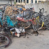 Le bici abbandonate recuperate