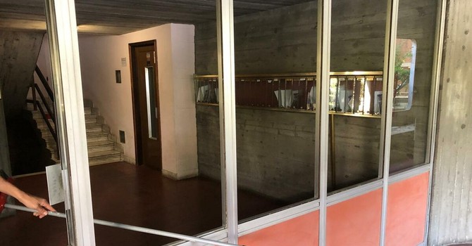 La deflagrazione in via Servais La deflagrazione in via Servais