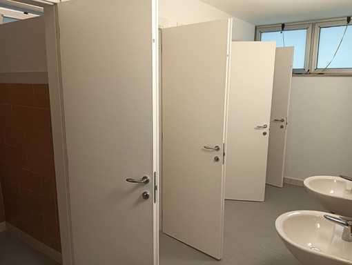 I bagni femminili