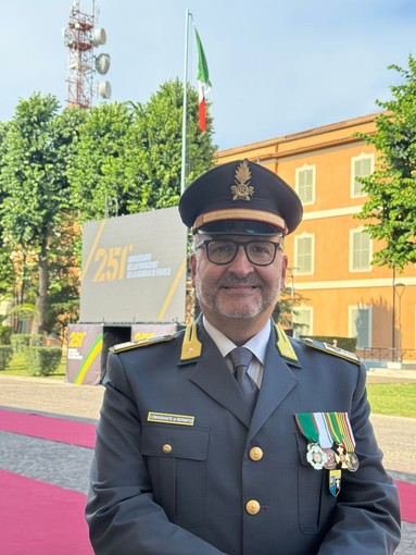 Guardia di Finanza, il Comandante di Bardonecchia sfila a Roma per il 251esimo anniversario