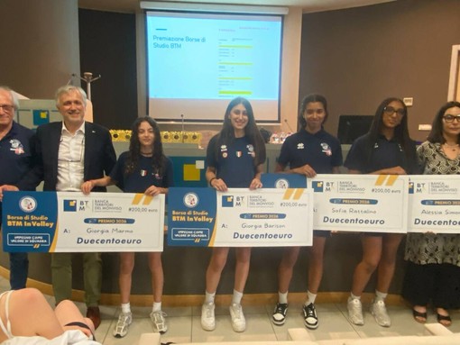 BTM e In Volley Piemonte: quattro borse di studio per le giovani atlete