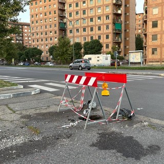 Si apre una nuova buca al Lingotto, è la terza in 9 mesi