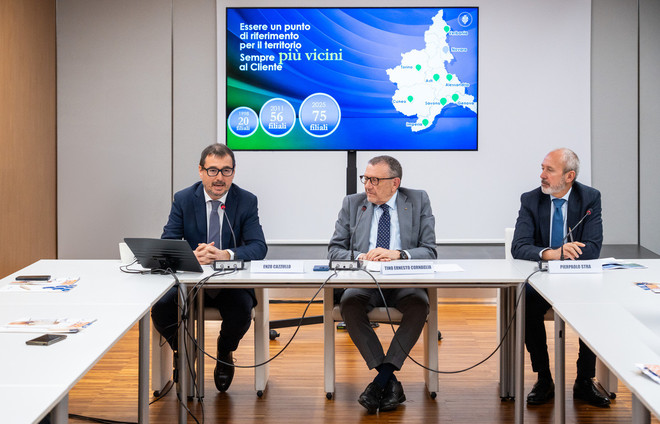 Da sinistra, Cazzullo, Cornaglia e Stra