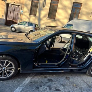 I mezzi smontati nei giorni scorsi