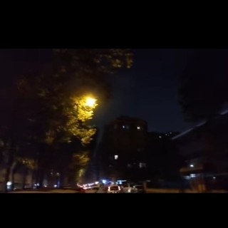 Corso Monte Grappa al buio