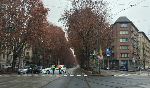 Corso Regina Margherita chiuso