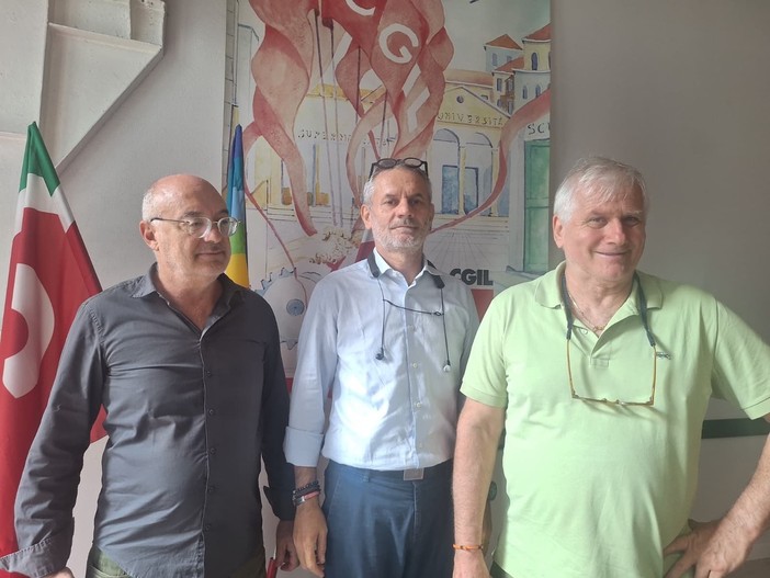 Federico Bellono, Nicola Rossiello e Giorgio Airaudo Federico Bellono, Nicola Rossiello e Giorgio Airaudo