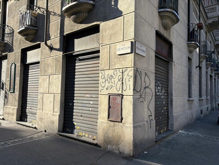 Un'altra serranda chiusa al Lingotto