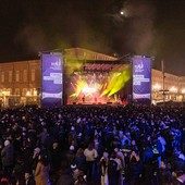 concerto in piazza Castello a Torino